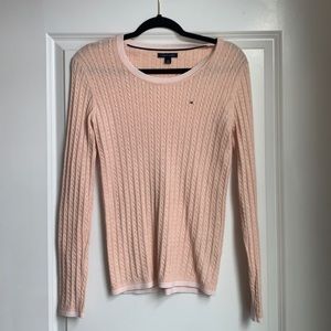 Light pink Tommy Hilfiger knit light weight sweater